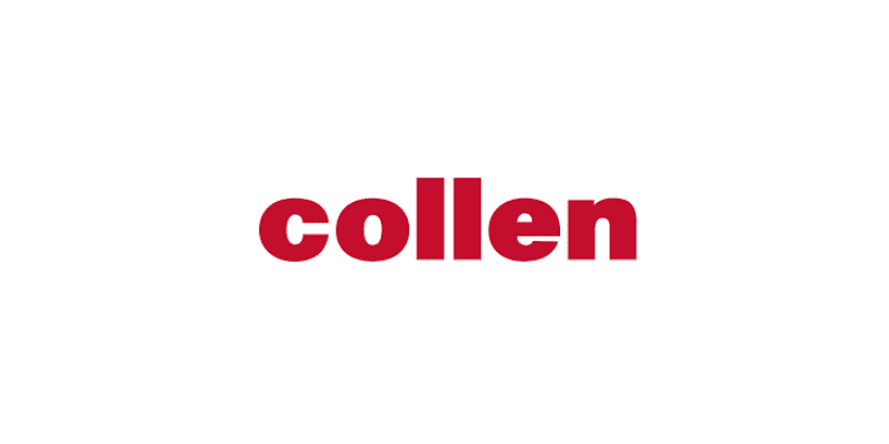 The logo of Collen, a client of PJ Personnel Recruitment Agency. We help them to find staff for construction jobs.